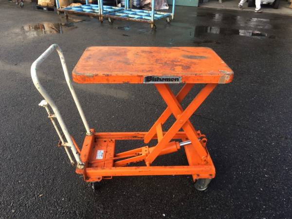 Bishamon/ビシャモン 250kg テーブルリフター 油圧式 BX25 訳あり