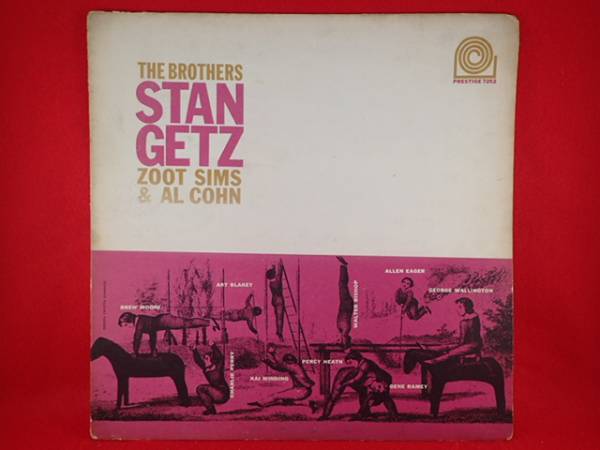1円開始【激レア★US極美盤★MONO/RVG/重量盤181g】★STAN GETZ+ZOOT SIMS/the Brothers★ZOOT SIMS，AL COHN大熱演★神洗浄★音圧No1(^^♪