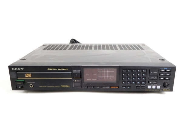 SONY CDP-553ESD CDプレーヤージャンク ジャンク SONY CDP-553ESD CD プレイヤー 音響 オーディオ K2418638