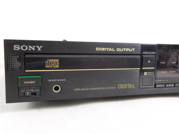 ジャンク SONY CDP-553ESD CD プレイヤー 音響 オーディオ K2418638