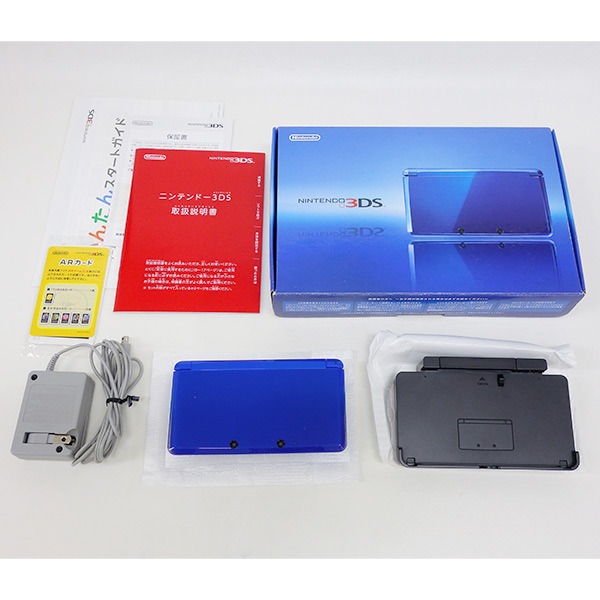 SA62 任天堂 NINTENDO ニンテンドー3DS コバルトブルー 本体セット