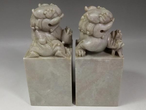 庵治 獅子頭 Aji Glass Crown | 庵治石屋 緑屋*南□大型 石獅子