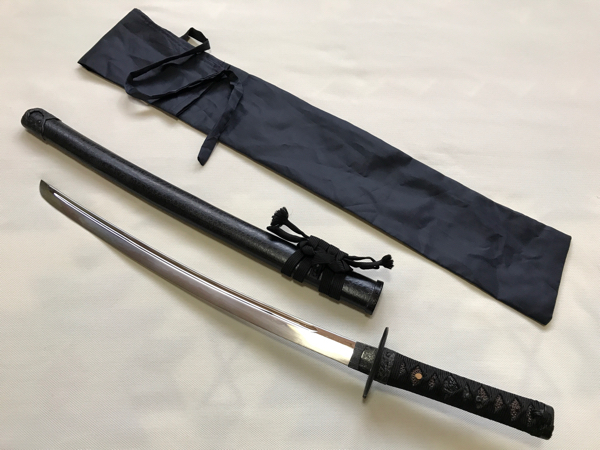 最高級 本格 武蔵拵え 居合刀 脇差 70.5cm 袋付き 刀 居合刀」の人気