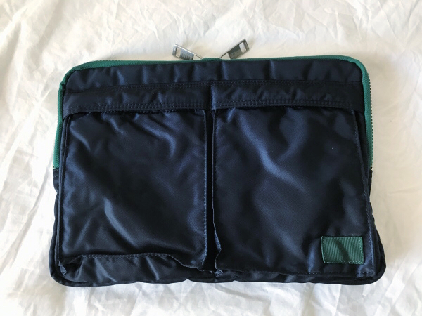 SACAI × PORTER サカイ ポーター 16AW クラッチバッグ ネイビー×カーキ 未使用