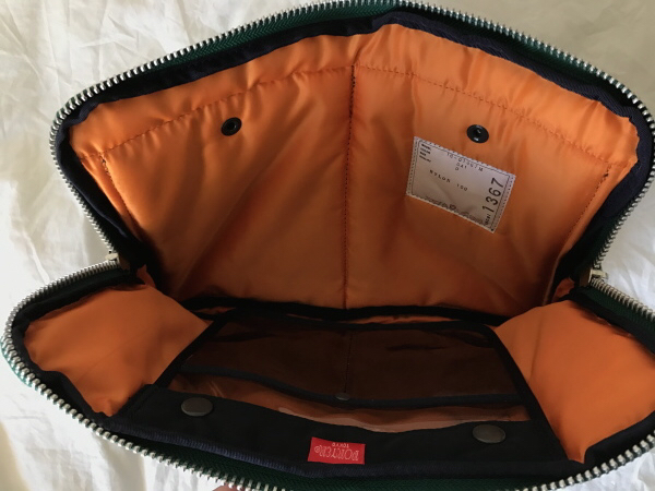 SACAI × PORTER サカイ ポーター 16AW クラッチバッグ ネイビー×カーキ 未使用