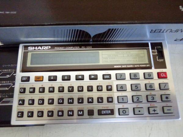 ☆動作未確認ジャンク☆SHARP シャープ☆ ポケット コンピュータ
