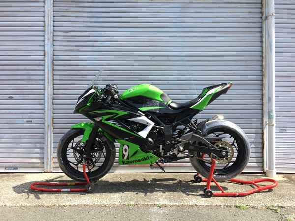 ☆NINJA250SL ニンジャ250SL サーキットで