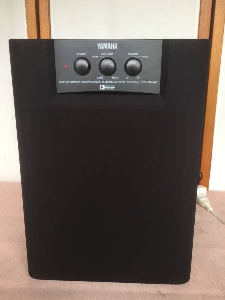 YAMAHA ヤマハ スーパーウーファーシステム YST-SW40 動作品 美品！