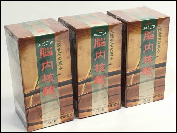 脳 △毎日元気 脳内核酸 248粒×3本 約3ヵ月分 脳 △毎日元気 脳内核酸 248粒×3本 約3ヵ月分