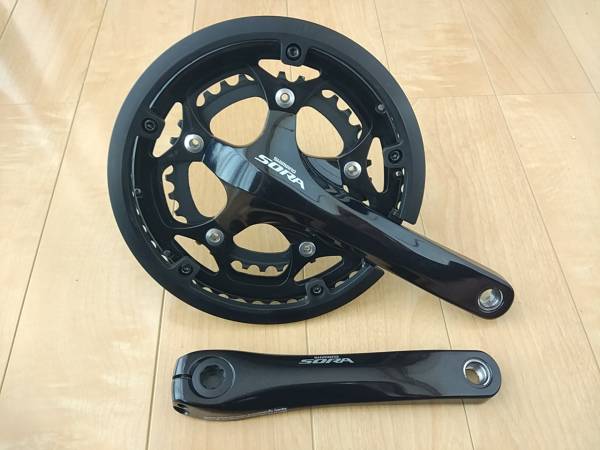 DURA-ACE FC-9000 クランクセット 53-39T（パワメジャンク） Shimano FC-9000 Dura-Ace Crankset 0 175mm 53⁄39T speed Hollowtech
