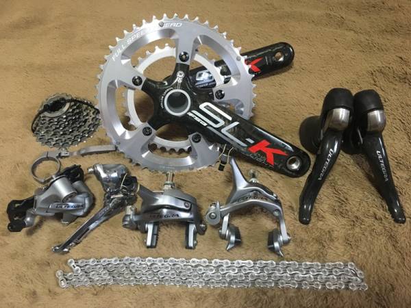 ○SHIMANO DURA-ACE FC-7600 170 48T クランク/3117012400007C