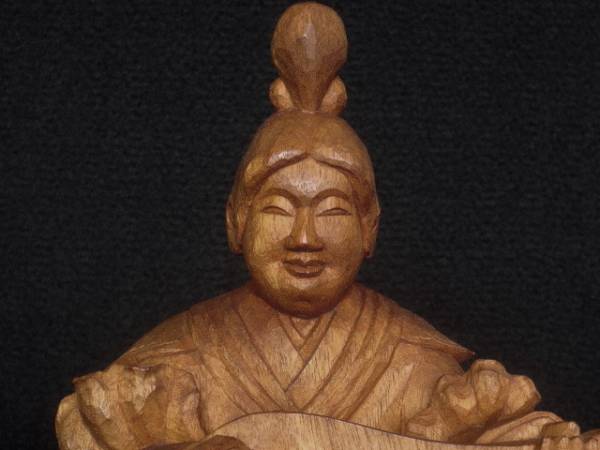 木彫 彫刻 一刀彫 弁才天様 弁財天様 弁天様 七福神 置物 縁起物(仏像)|売買されたオークション情報、yahooの商品情報をアーカイブ公開 ...