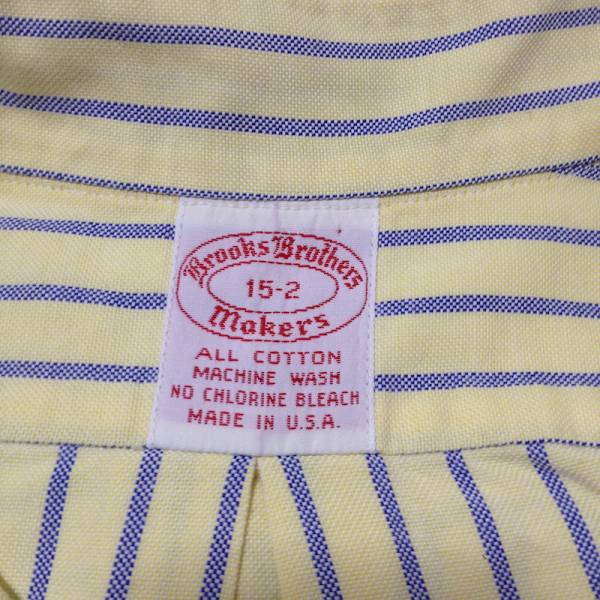 90s Brooks Brothers ブルックスブラザーズ USA製 アメリカ製 BDシャツ オックスフォード ダンリバー社 15-32 希少 オールド ヴィンテージ