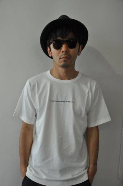 即決■新品HEALTHメッセージTシャツ/日本製ヘルスロゴTeeクルーネックTシャツ白Teeink