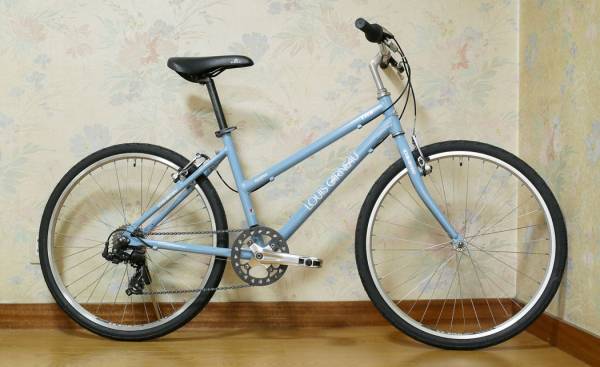 ルイガノ(タイヤ新品)TRⅡ 26インチ CT42 水色のCityCross 中古