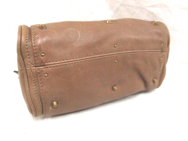 クロエ ハンドバッグ ミニパディントン ベージュ レザー Chloe