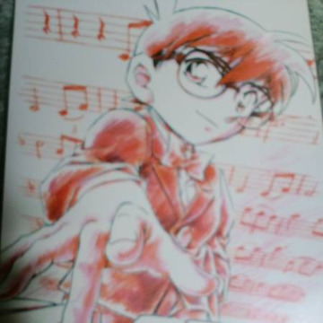 名探偵コナン 戦慄の楽譜 下敷き_1