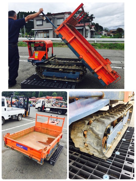 岩手 筑水キャニコム 運搬車 チビクロ BFC501 最大作業能力500kg セル 