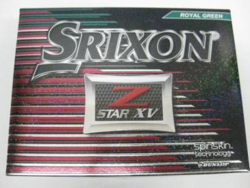 新品 DP 2017年▲スリクソン SRIXON Z-STAR XV ロイヤル グリーン 1ダース 税込
