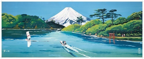 銭湯絵師のお風呂ポスター■公衆浴場背景普及会■2枚組_1