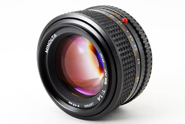★美品★MINOLTA ミノルタ MD 50mm F1.4 ジャンク］ミノルタ Minolta MD 50mm F1.4 #189677