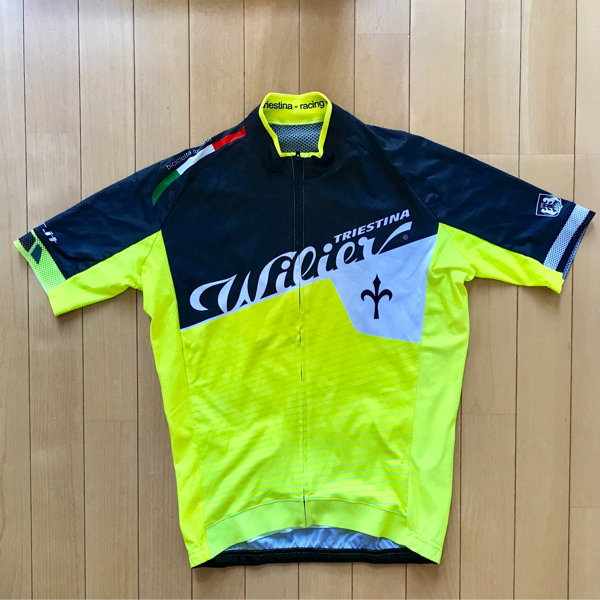 Wilier ウィリエール バイクレーシングジャージ size:M(日本サイズL相当) イタリア製 正規品 【使用感の少ない中古品】