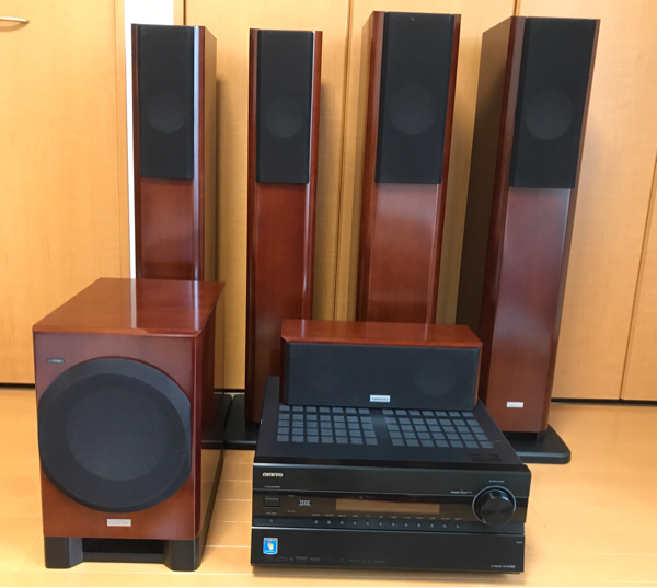 ONKYO/オンキョー 5.1chスピーカーセット 購入条件有り ONKYO オンキョー ホームシアター用 5.1ch アンプ スピーカーセット