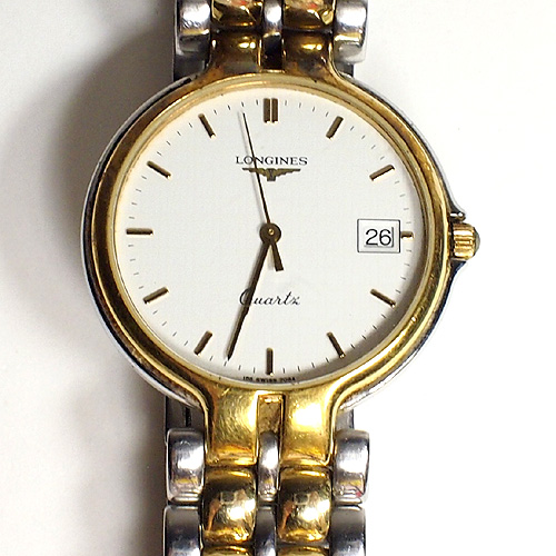 LONGINES ロンジン フラッグシップ メンズ クォーツ 時計 オリジナル
