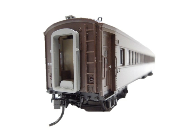 天賞堂 HOゲージ スハフ32 丸屋根車 57004 2両セット 天賞堂 57004 スハフ32 丸屋根車 ぶどう色2号 原型扉 SG HOゲージ