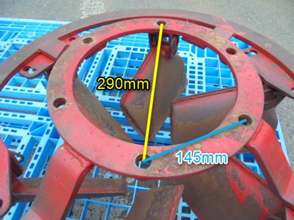 2個セット トラクター 水田車輪 かご車輪 鉄車輪 12.4-26 にて使用 2025