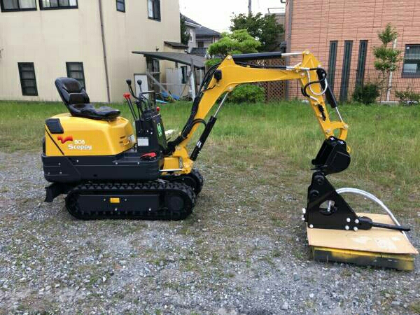 ヤンマー B08 ミニショベル ユンボ 1tクラス 672時間 ブレーカー付