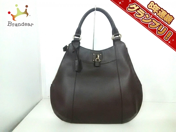 ◇ハマノ 黒 キャンパストートバック 新同◇ トートバッグ レザー 