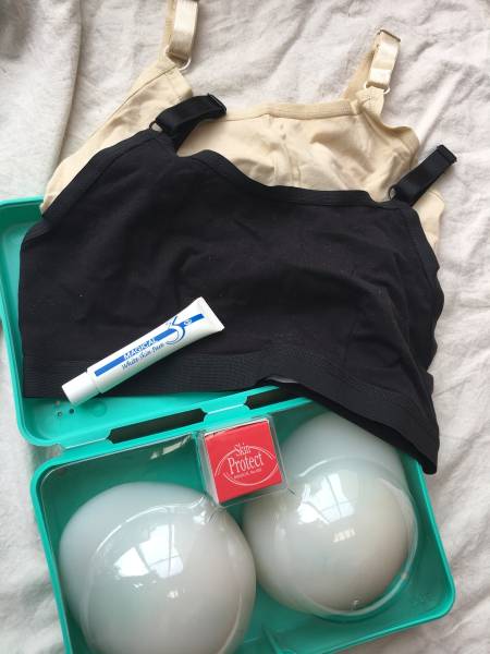 未使用★UP' ll - C アップルC・自宅でできるバストアップ／専用ブラ2枚・ジェルセット