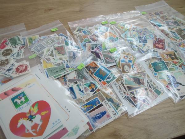 記念切手 額面割れ 額面1020円 魚介シリーズ12種完を2 セット24枚