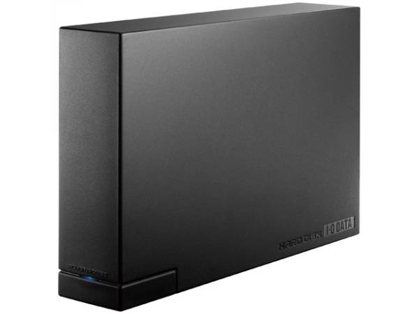 未使用品！　IODATA　USB3.0接続HDD　HDCL-UTE1K　1.0TB　WD（ウエスタンデジタル）製ドライブ採用　縦置き・横置き　テレビ録画　Mac対応