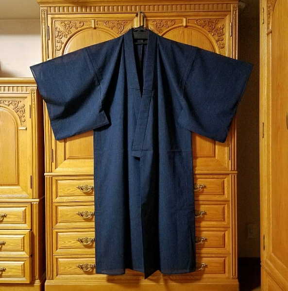  男性 着物 浴衣 紺 単衣 上布(一般)｜売買されたオークション情報、yahooの商品情報をアーカイブ公開 - オークファン 一般