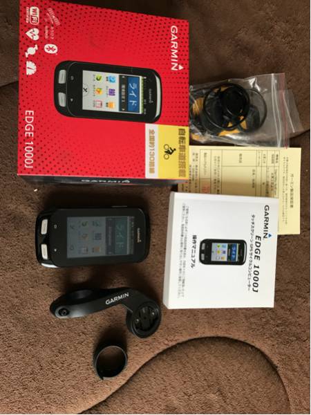 GARMIN EDGE 1000J ガーミン 中古 センサー類無し820 520 810 510