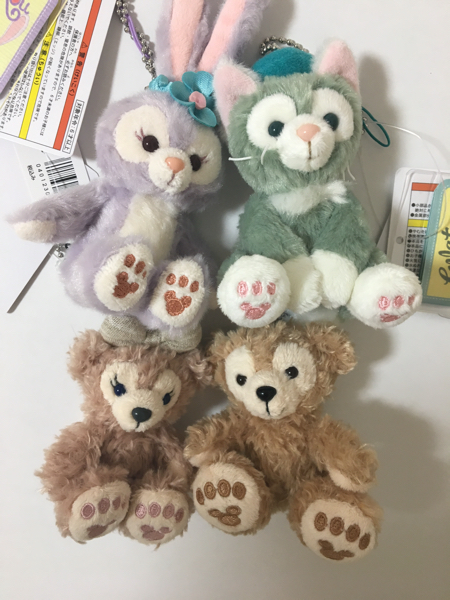 ディズニー TDS ダッフィー ぬいぐるみ ぬいぐるみストラップ 