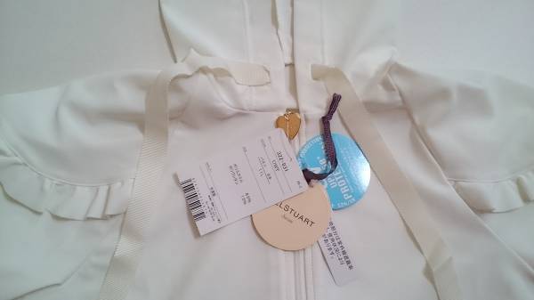 新品☆ジルスチュアート☆UVカット対応フリルがかわいいラッシュガード☆11L