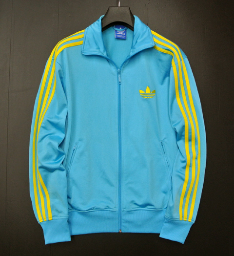 Kj着 アディダスオリジナルス ファイヤーバードジャージ ライトブルー/S(US) 美品