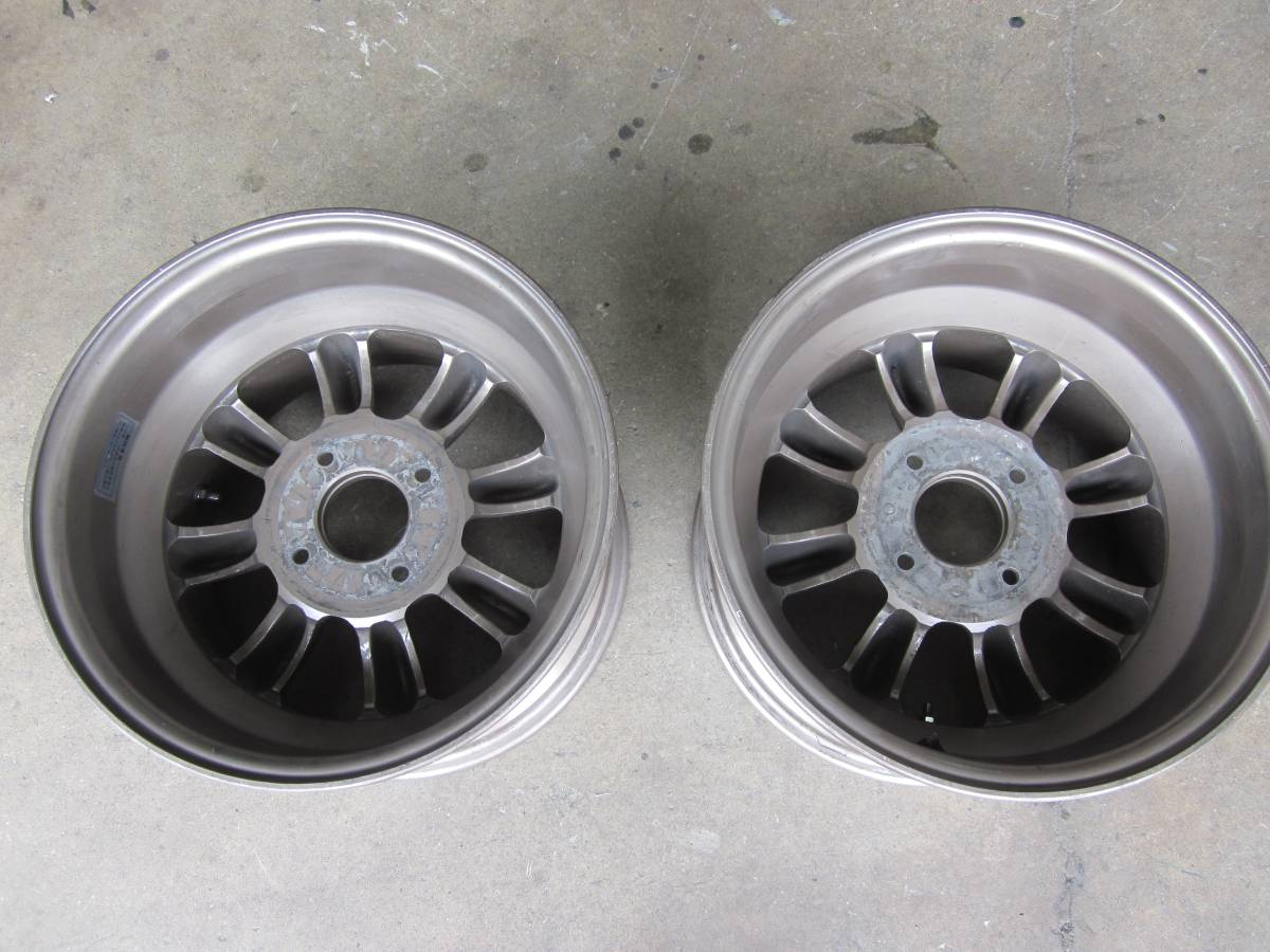 RSワタナベ Rタイプのマグ 9.5J －15 旧車 AE86 N2 2本 【公式通販】