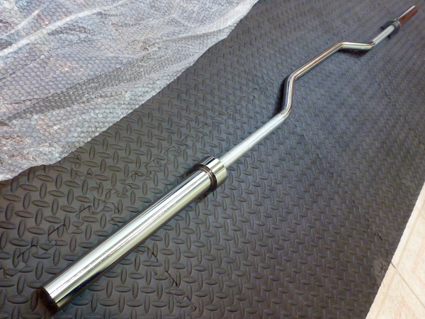 キャンバードバー オリンピックバー 50mm ベンチプレス Cambered Bar Bench Press