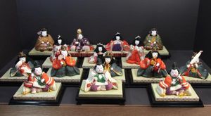 たちびな雛人形 陶人形作家 杉野圭子作 2026年最新】雛人形 立ち雛