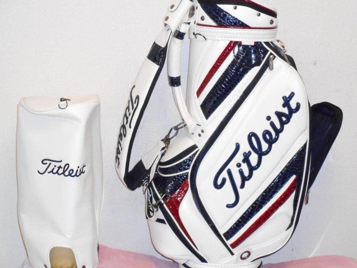 タイトリスト キャディバッグ Titleist ディズニー レア 希少 クロコ調 