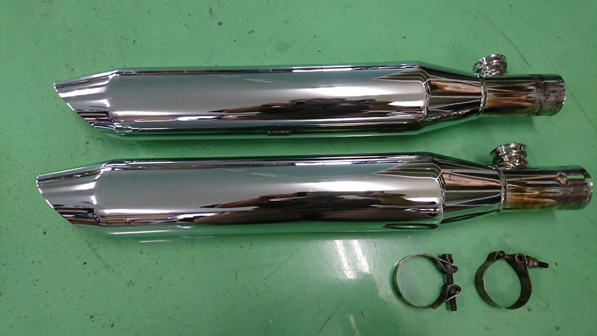 ハーレー 2009年 XL スポーツスターより 北米マフラー テーパード 
