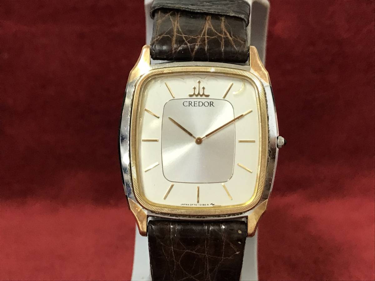 2548: セイコー SEIKO クレドール CREDOR 2F70-5150 クォーツ  腕時計(クレドール)｜売買されたオークション情報、yahooの商品情報をアーカイブ公開 - オークファン（aucfan.com）