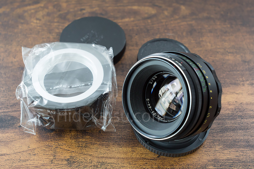 ヘリオス Helios 44-2【全清掃・撮影チェック済】キャノン用のマウント