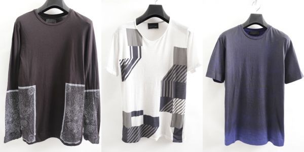 DIESEL BLACK GOLD Tシャツ カットソー 3着 SET 30GF3042 NP37