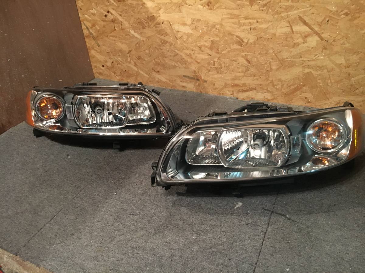ボルボ V70 純正 Volvo VOLVO ヘッド 左 破損無 動作保証 (BB4164T) 右 