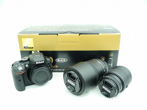 中古美品】Nikon ニコン 一眼レフカメラ D5300 ダブルズームレンズ